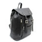 Ashlin Jessy Junior Day Knapsack, Black-Top Flap Design