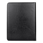 Bugatti Writing Case, Synthetic Leather, Black-Comes with a letter-sized writing pad