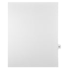 Mark Maker Legal Tabs - Letter Size - White - 1/15th cut - 25 tabs per package - 5 packages Pack - Number 131-White Single Tabs