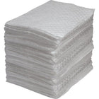 Zenith Safety Fine Fibre Sorbent Pads - Industrial Grade, Oil Only, 15" x 17", 35 Gal. Absorbancy, 100 /Pack - 100 Pack-Absorbency/Pkg. 35 Gal.