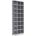 Metalware RK442 Boltless Shelving Unit, 9-Shelves, 36" x 12" x 100", Light Grey-Adjustable shelving system that provides high strength, yet economical storage capacity for your needs