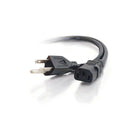 C2G 18 AWG Universal Power Cord (NEMA 5-15P to IEC320C13), 3m/9.8''-Replacement power cord for PC, monitor, printer, scanner, etc.