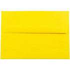 JAM Paper A7 Invitation Envelopes, 5.25 x 7.25, Brite Hue Yellow Recycled, 1000 Pack (96326B)-Yellow