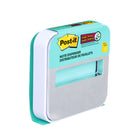 Post-it Steel Top Dispenser, Holds 3" x 3" Notes, White (STL-330-W)-Weighted dispenser for easy, convenient one-handed dispensing