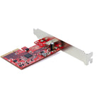 StarTech 1-Port USB 3.2 Gen 2x2 PCIe Card-Featuring the ASMedia ASM3242 host controller using x4 lanes of PCIe 3.0, this card is fully capable of speeds up to 20Gbps enabling fast access to high-performance devices like NVMe drives and SSDs