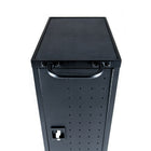 Luxor (LLTP12-B) 12 Laptop/Chromebook Compact Charging Cart, Black-Assembly required