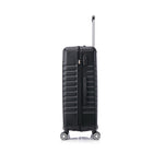 TOSCANO RIGOROSO 30" Hardside Large Luggage - Jet Black-Deluxe Interior