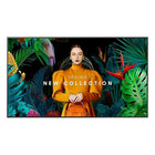 Samsung QBC Series 43" 4K UHD Smart Signage Display-The bezels are consistent and even on all four sides of the display, with the same thickness and dimensions. The new even bezel design prevents any visual issues from arising when the display is adjusted to portrait mode.