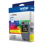 Brother Genuine LC401XLYS High-Yield Yellow Ink Cartridge-Intelligently engineered to work in seamless unison with your Brother inkjet printer