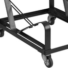 Flash Furniture HERCULES Series Black Steel Sled Base Stack Chair Dolly-Supports up to 10 Chairs