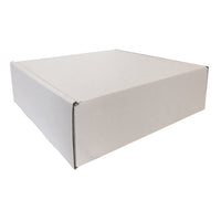SPC Mailing Box - 12" L x 10.50" W x 2.125" H - 32 ECT- 10 Pack-White, 32B