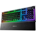 Steel Series Apex 3 Water Resistant Gaming Keyboard-Customizable 10-zone RGB illumination reacts to games and Discord
