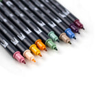 Tombow Dual Brush Pens - Cottage Palette - 10 Pack-Odor-less & Non-bleed Water-based Ink.