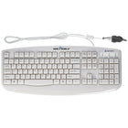 Seal Shield USB Medical Grade Keyboard, White-Keyboard