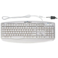 Seal Shield USB Medical Grade Keyboard, White-Keyboard