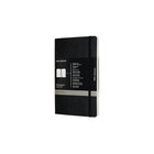 Moleskine Professional Collection Soft Cover Notebook, Black, 5" x 8.25"-192 pages, 7.5" x 9.75" Ivory coloured paper