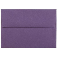 JAM Paper 4bar A1 Envelopes, 3.63 x 5 1/8, Dark Purple, 1000 Pack (563912502B)-Dark purple
