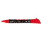 Quartet EnduraGlide Dry-Erase Markers - Chisel Tip - Assorted Colours - 12 Pack-See-through ink gauge shows exactly how much ink remains for your use