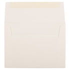 JAM Paper A6 Invitation Envelopes, 4.75 x 6.5, Strathmore Natural White Laid, 1000 Pack (29376B)-Size: A6 (4 3/4" x 6-1/2")