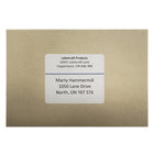 Labelcraft Products Zero Waste Labels - 4" x 3.33" - 900 Labels-Label size: 4"W x 3 1/3"H, Colour: White