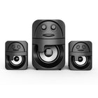 Havit SF112BT USB Powered Mini Speaker - Black-2.1 channels and 10 meter range