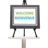 Staples Tabletop Instant Easel-Ideal for conferences, trade shows, or on-the-go presentations