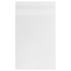 JAM Paper Enveloppe en cellophane avec fermeture auto-adhésive, 4 15/16 x 6 9/16 po, transparent, 100 paq.-Transparent