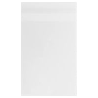 JAM Paper Enveloppe en cellophane avec fermeture auto-adhésive, 4 15/16 x 6 9/16 po, transparent, 100 paq.-Transparent