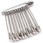 Charles Leonard 2" Safety Pins, 432/Pack (CHL83200)-Smooth sharp points for safe easy penetration