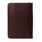 Ashlin® – Étui range-tout professionnel AUGUSTIN pour tablette/documents à fermeture à glissière, brun (P8339-18-02)-Boucle stylo centrale