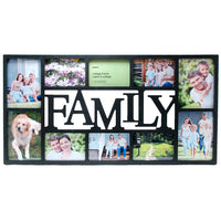 Nexxt Family 10 Picture Collage Frame, Black-Tell your story: you'll love the compliments you get with this collage frame. the perfect home to tell the story of love in your life and keep pictures of friends, family, weddings, or anniversaries