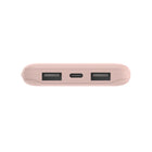 Belkin, BoostCharge 10,000 mAh 3-Port Power Bank - Rose Gold-The BoostCharge 3-Port Power Bank supports fast charging for smartphones, tablets, and other PD-enabled devices with 15W maximum output.