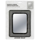 Locker Gear Magnetic Mesh Locker Mirror - Assorted Colours - 12 Pack-Equally assorted in following colours: Black, Grey, White