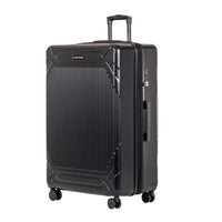 Air Canada Milan 28" Hardside Spinner Luggage - Black-8-wheel spinner for effortless and smooth navigation
