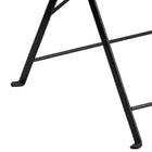 Flash Furniture 30'' Round Indoor-Outdoor Steel Folding Patio Table, Black (CO4BK)-Top Size: 30'' Round