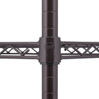TRINITY 4-Tier Wire Shelving Rack, Bronze (TBFPBR-0901)-NSF Certified