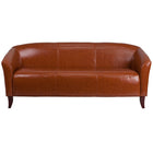 Flash Furniture HERCULES Imperial Series Cognac Leather Sofa-Contemporary Style