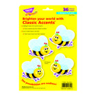 TREND enterprises Busy Bees Classic Accents Variety Pack - 2.25" x 39" - 12 Pack-Each pack contains 4 designs and 9 of each