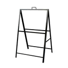 Futech Aframe013 Metal A-Frame Sidewalk Sign Holder, 24"W x 36"H insert size-Double Sided Display