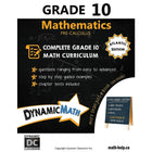 Dynamic Math - Cahier d'exercices, Atlantique, 10e année-Couvre le programme de mathématiques de 10e année des provinces de l'Atlantique