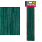 Selectum - Cure-pipes en chenille 12 po - Vert - Paquet de 100-Vert