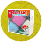 Sandtastik Classic Coloured Sand, 25 lb (11.3 kg) Box, Lime Yellow-Fine grain with natural sparkle throughout