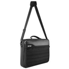 Vangoddy Trovo 14" Laptop Messenger Bag - Crossover - Black-Generous front zipper pocket for stationery, charger, cable, wallet, cell phone, and other necessities on the go