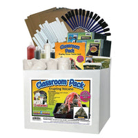Scene-A-Rama Erupting Volcano Classroom Pack  (SP-4251)-This project is designed to aid students in meeting National Science Education Standards expectations for Earth Sciences