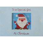Carte de Noël, Special Girl, Père Noël dans la cheminée, Paquet de 12-Imprimé sur papier couché de première qualité
