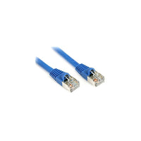 StarTech S45PATCH3BL 3' Cat 5e Snagless Patch Cable, Blue-Features RJ-45 Male connector on both sides to facilitate easy connectivity