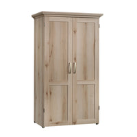 Sauder Select Craft Armoire - 61.57" H - Pacific Maple (430445)-Craft Armoire