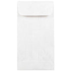 JAM Paper Tyvek Envelopes, #7 Coin, 3 1/2 x 6 1/2, White, 1000 Pack-Coin Envelopes