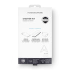 AXS Starter Kit bundle - Ultra Clear Case, Screen Protector and 20w Charger for Apple iPhone 13-Superior durability, HD clarity screen protector