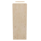 Flash Furniture Bright Beginnings Commercial Grade Extra Wide 3 Shelf Wooden Classroom Open Storage, Safe, Kid Friendly -Natural-Reachable Height Ideal for Toddler through Early Elementary